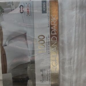 Highland Park 1000 Thread Count King Sheet Set
